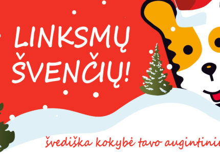 Linksmų švenčių!