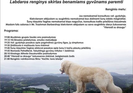 Labdaros renginys Šiauliuose